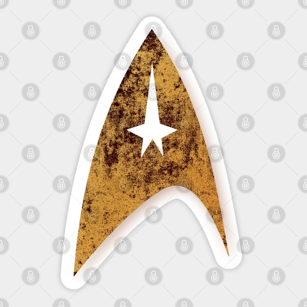 star trek sign Sticker by happyantsstudio